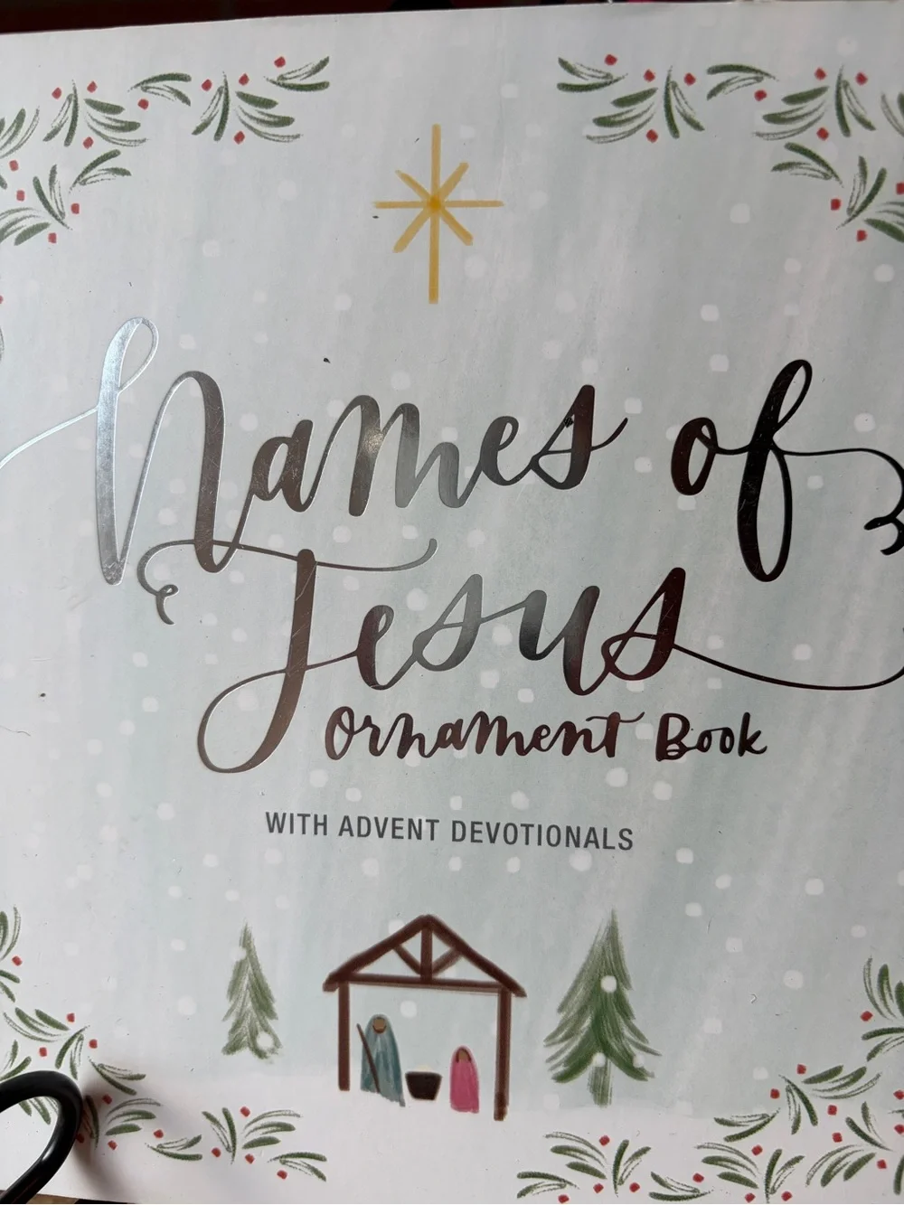 Names of Jesus Ornament Book with Advent Devotionals | Christian Holiday I NWT